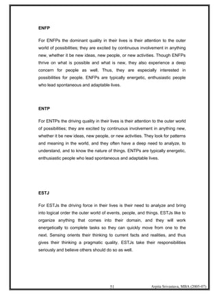 Psychometric Testing