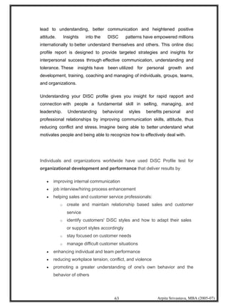 Psychometric Testing