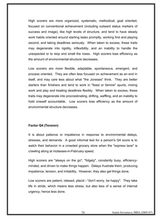 Psychometric Testing