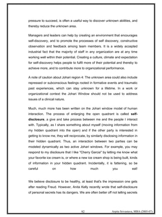 Psychometric Testing