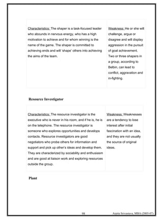 Psychometric Testing