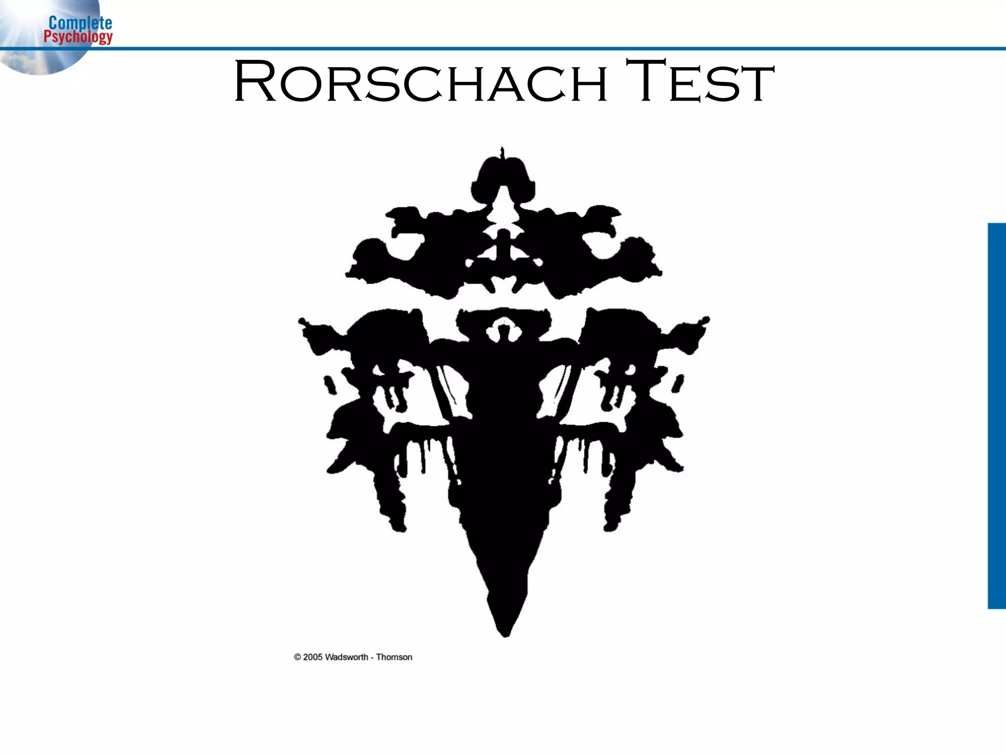 Rorschach Test 