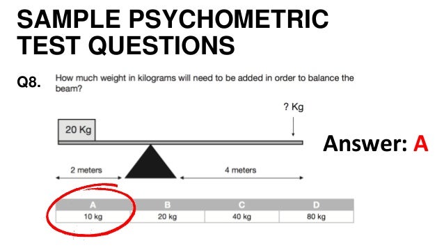 Psychometric Test Pdf With Answers Psychometric Test Pdf With Answers