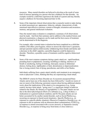 Psychopathology Final