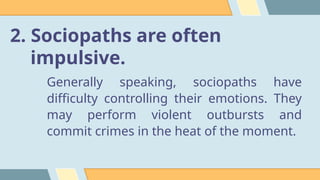 Psychopaths-vs-Sociopaths.pptx bajajajakakjaa | PPT