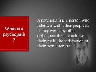 Psychopathy | PPTX