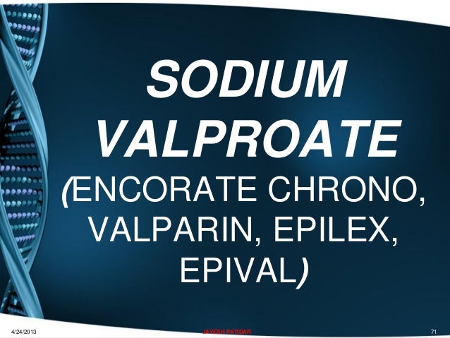 Valparin Chrono 500 Side Effects