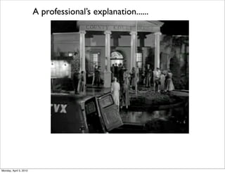 A professional’s explanation......




Monday, April 5, 2010
 