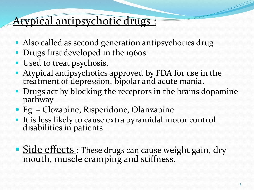 Advance therapy of psychosis