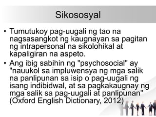 Erik Erikson's Psychosocial
Development Theory
• Ayon sa teorya, ang matagumpay na
pagkumpleto ng bawat yugto ay
nagreresu...