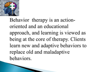 Behavioral Therapy | PPTX