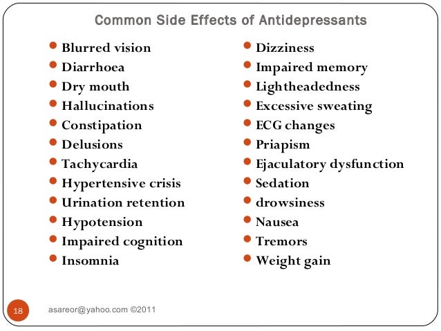 Paxil And Weight Gain Side Effects