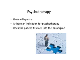 psychotherapy.pptx Mental Health Nursing | PPTX