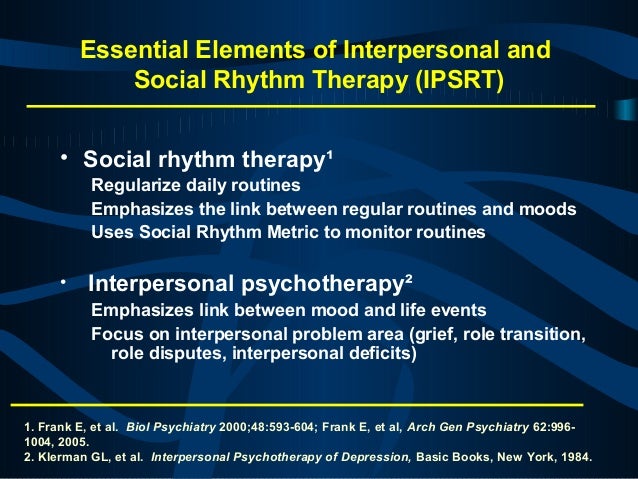 Psychotherapy for bipolar disorder What works, and when? Psychotherapy for bipolar disorder What works, and when?