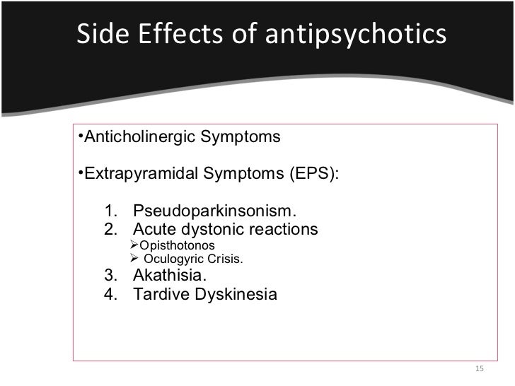 Side Effects Ziprasidone
