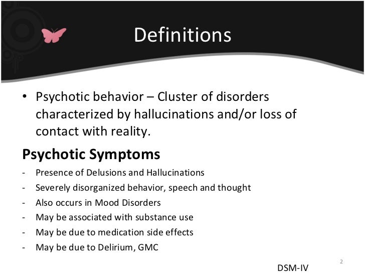 psychotic disorders