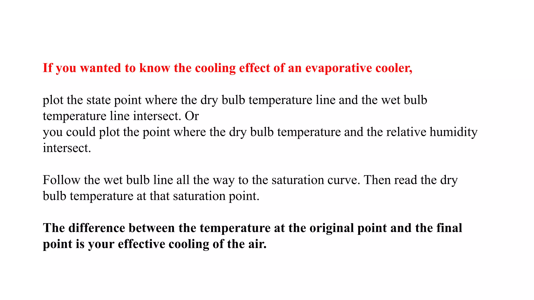 Psychrometric chart, How to read PDF