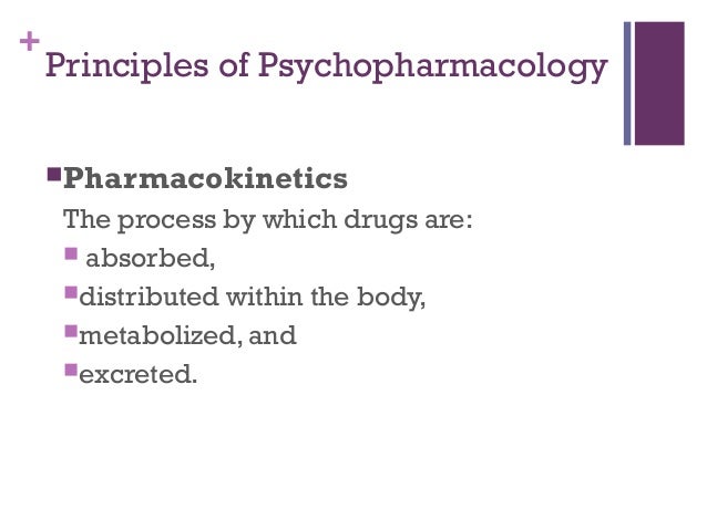 Introduction To Psycopharmacology