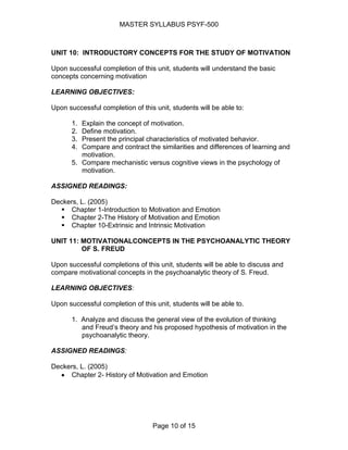 Psyf 500 master syllabus  agosto08