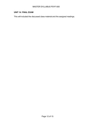 Psyf 500 master syllabus  agosto08