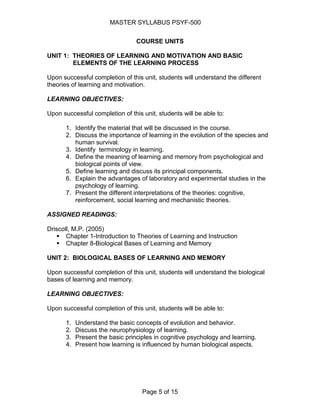 Psyf 500 master syllabus  agosto08