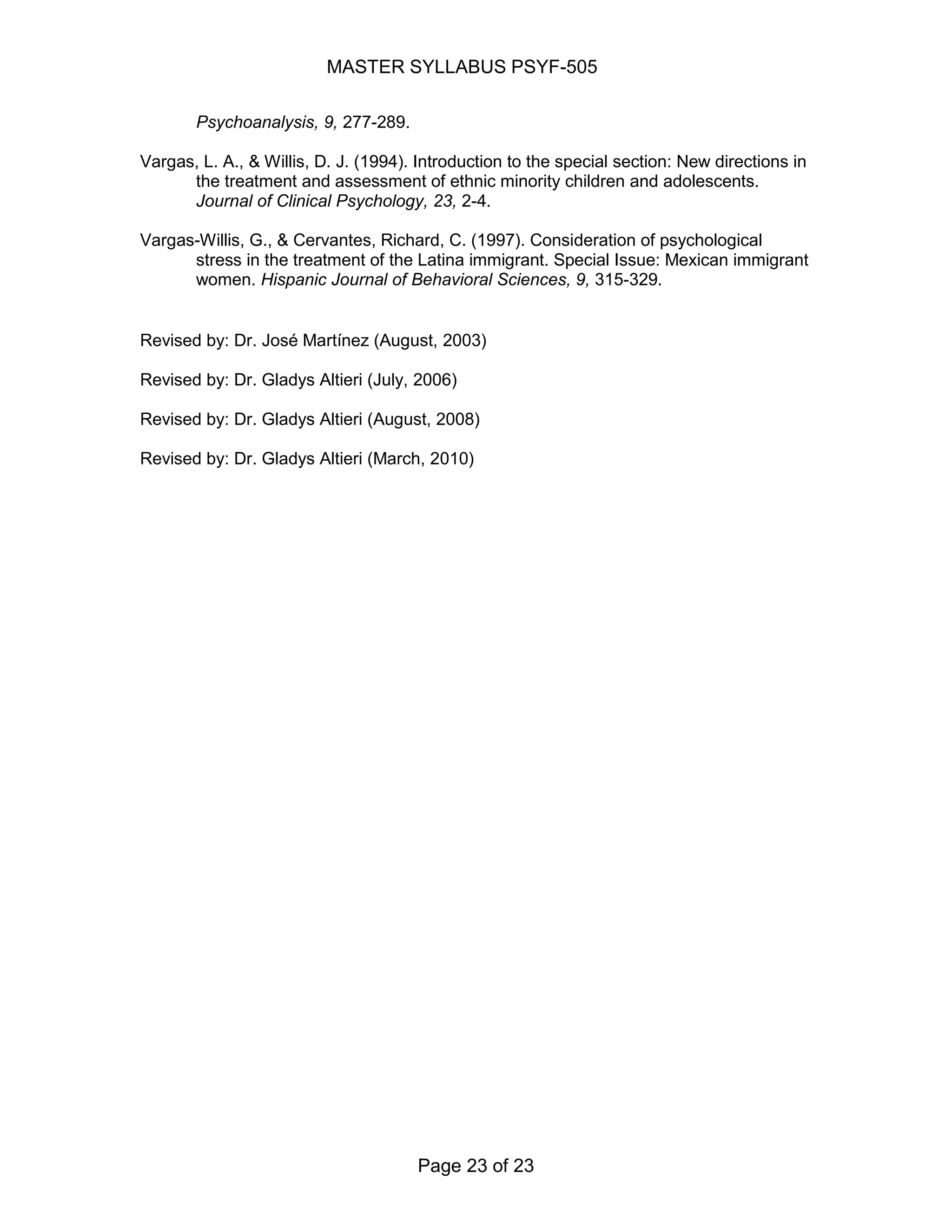 Psyf505 master syllabus marzo 2010