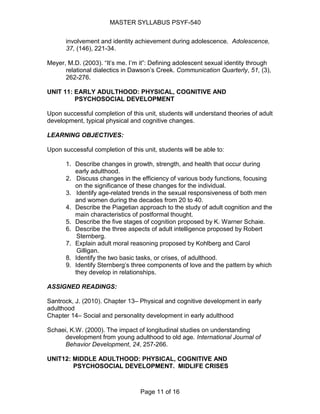 Psyf 540 master syllabus  marzo 2010