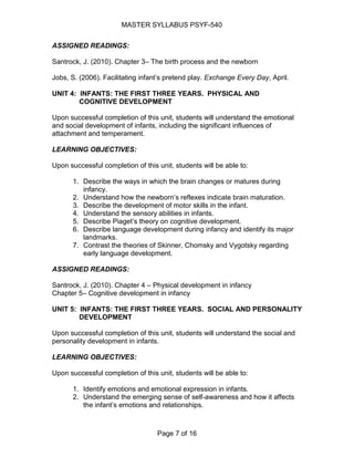 Psyf 540 master syllabus  marzo 2010