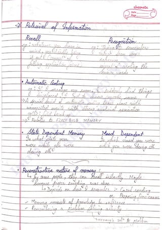 Intro
to
Psychology
N
otes
A
kshansh
 