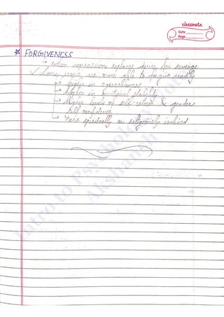 Intro
to
Psychology
N
otes
A
kshansh
 