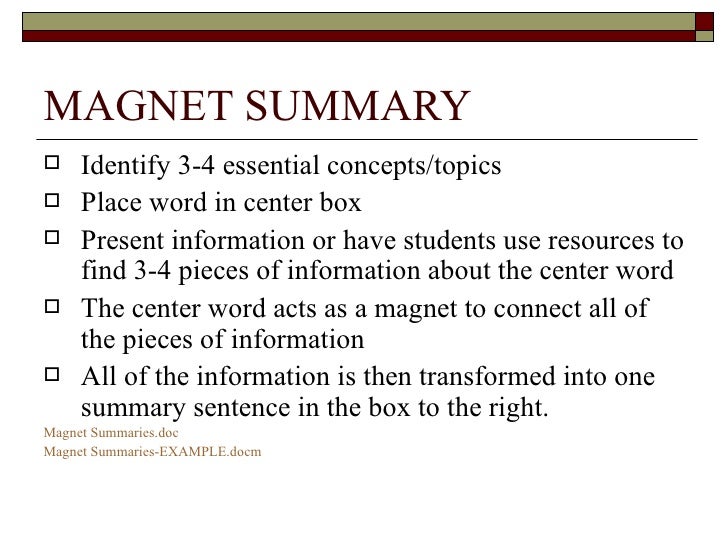 Content Area Reading Strategies