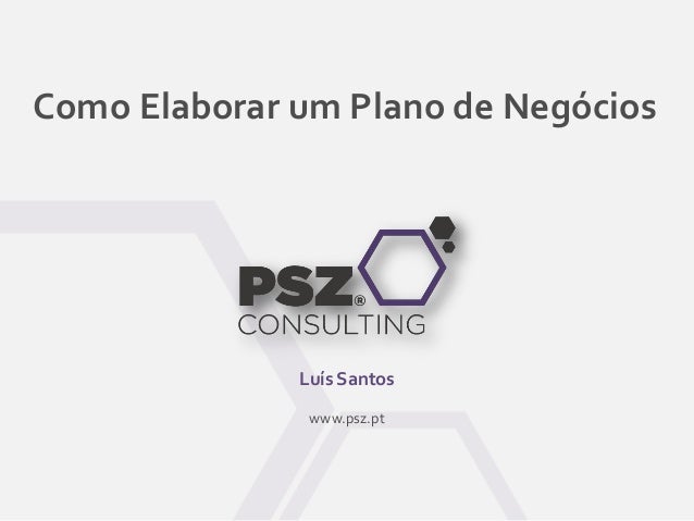Como elaborar um plano de negocios simplificado