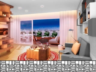 LOFT 1 QUARTO - 77 M2
 