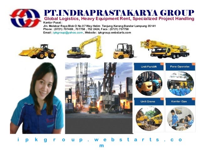 Rental Crane Dan Forklift Lampung 081334424058