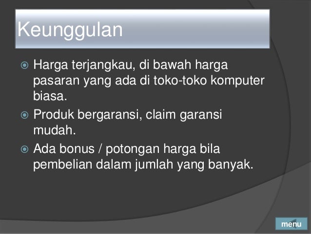 Pt.aj toko komputer