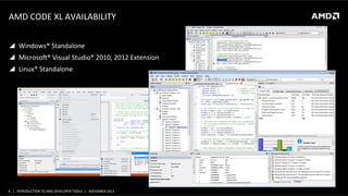PT-4052, Introduction to AMD Developer Tools, by Yaki Tebeka and Gordon ...