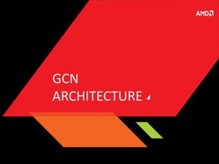 GCN
ARCHITECTURE

 