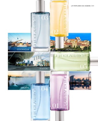 147LR PERFUMES DE HOMEM
 
