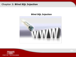 Chapter  2 :  Blind SQL Injection Blind SQL Injection 
