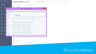 Personal calendar
 