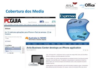  App para Android em desenvolvimentopela WATERDOG Mobile (2011)Como funciona?1_ Secretariado atende em nome da empresa e envia informação para área reservada do site