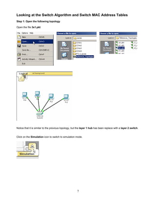 Switch Pt Pt using packettracer | PDF