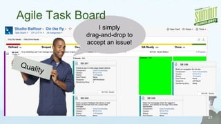 “JIRA is a defect management system.  I can see how it is useful for issue tracking.  But we need an agile development tool.”Development Manager11JIRA Skepticism
