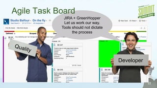 “Our accounting processes rely on the current system (Rally).  We can’t adopt a new product.”Accounting Analyst12Change Skepticism