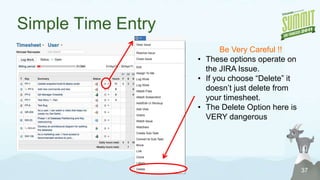 Hierarchical ProjectsStudio Balfour is a Program with many projects.JIRA does not have project hierarchiesYou can achieve the same results by using both components in JIRA combined with GreenHopper context24Studio BalfourManufacturingOperationsAdBuilderAd BuilderManagerBaanIntegrationITManagement