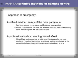 DamageControlProcedures easy to understand | PPTX