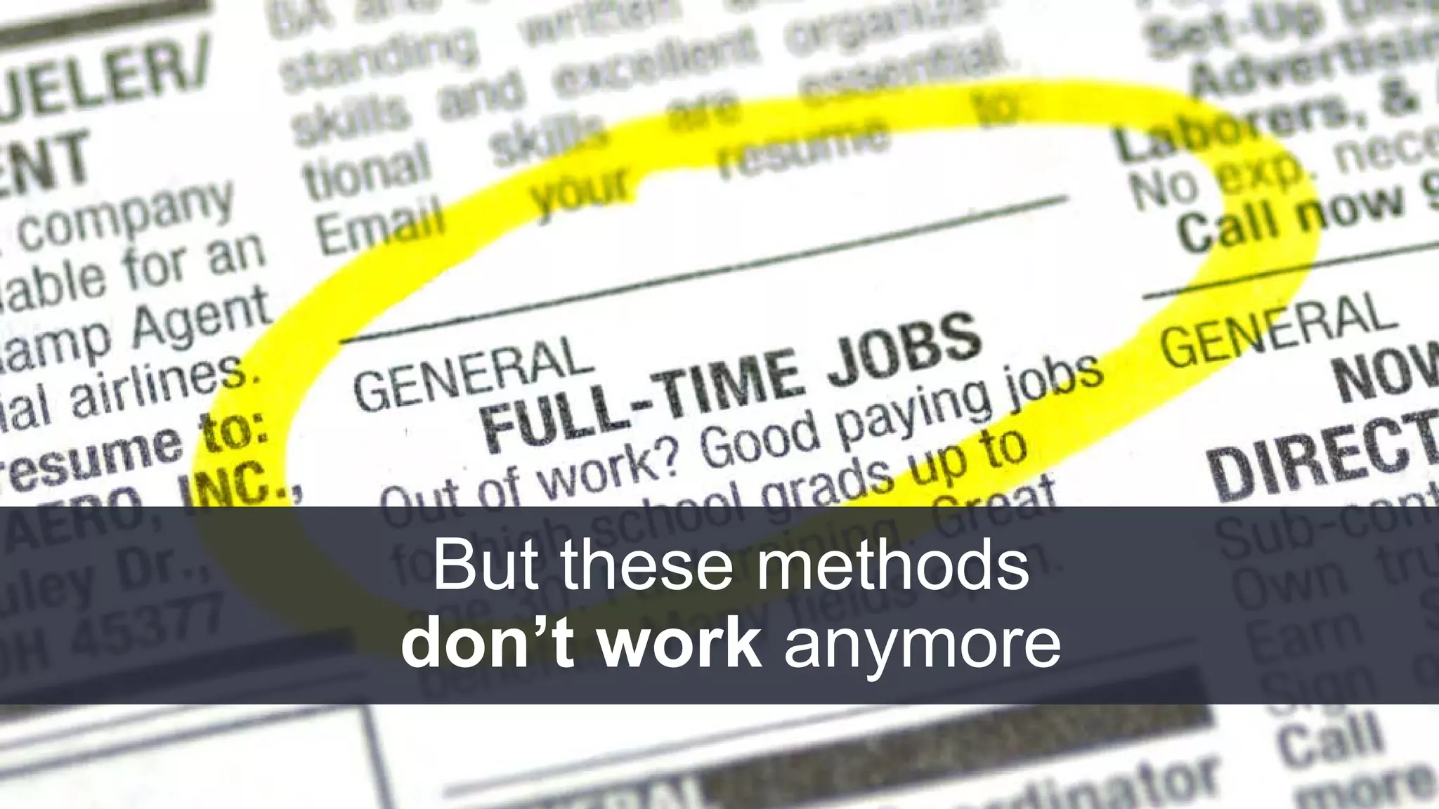 INBOUND15
But these methods
don’t work anymore
 