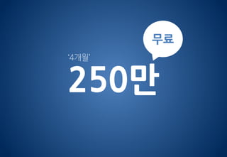 250만
‘4개월’
무료
 