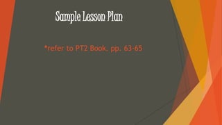 PT2-Principles of Teaching 2 (MODELS OF INTEGRATION AND SAMPLE LESSON ...