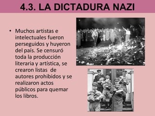 4.3. LA DICTADURA NAZI
 